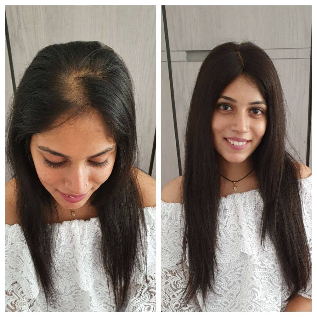 Transformation with hair clipping